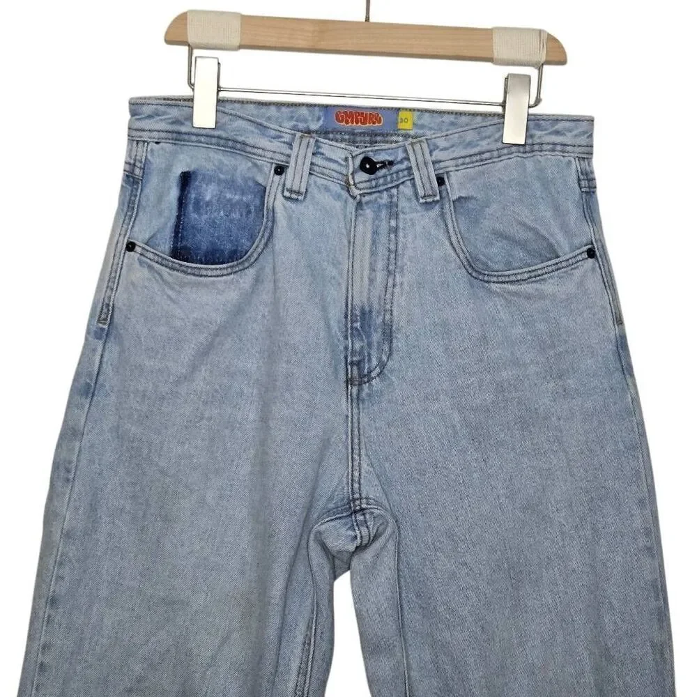 Empyre Loose Fit Jeans Men's Size 30 Blue Denim Skate - Picture 2 of 5
